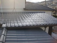 屋根(パラサーモ)塗装工事後